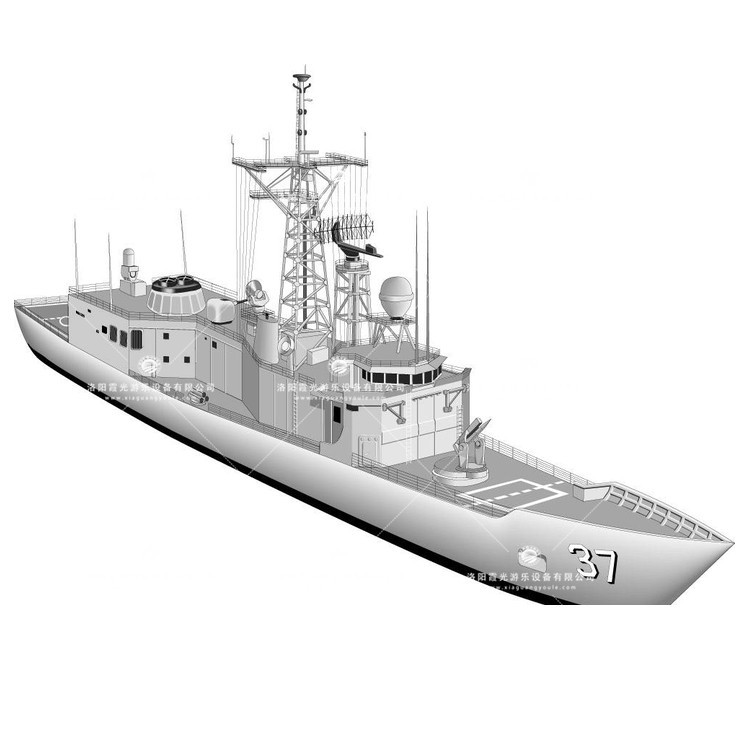 三明充气侦查船模型